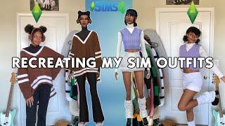 Recreating My Sims Outfits From Scratch Knit & Crochet  The Sims 4