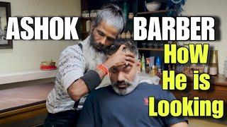 Asmr Gentle Head massage therapy with Neck popping adjustment by Indian barber ASHOK