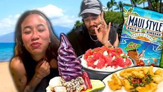 All the Food we ATE in HAWAII  for our Anniversary