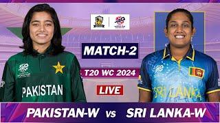 PAKISTAN vs SRI LANKA ICC WOMEN WORLD CUP 2nd MATCH LIVE SCORES  PAK W VS SL W MATCH LIVE  SL 4 OV