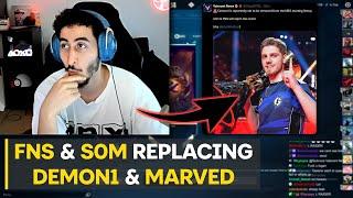 Subroza Reacts To Demon1 Benched FNS & s0m Joining NRG Confirmed