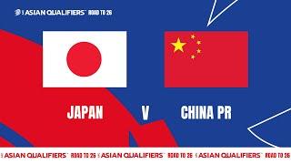 Full Match  AFC Asian Qualifiers™️ Road To 26  Group C  Japan vs China PR