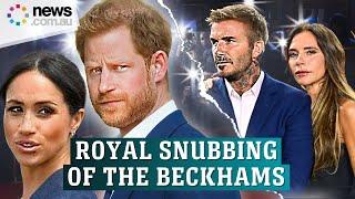 Meghan Markle reportedly ordered Prince Harry to ‘brutally’ snub David Beckham