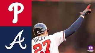 Braves Highlights vs The Phillies  2023 MLB Highlights  52523