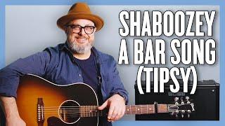 Shaboozey A Bar Song Tipsy Guitar Lesson + Tutorial