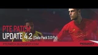 PES 2017 PTE Patch 4.2 FIX for Data pack 3.0 Download and install FIX PC