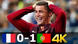 Portugal vs France 1-0 - Portugal Fans Will Never Forget This Day UHD 4K