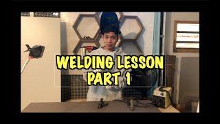 Pinoy Welding Lesson Part 1  Step by Step Tutorial