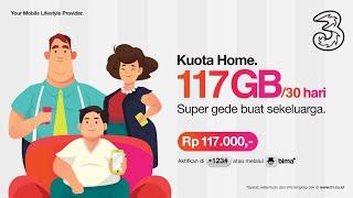 PAKET HOME TRI 117 GB dan TRI 150 GB  PENJELASAN  TERBARU 2021