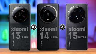 Xiaomi 13 Ultra 5G Vs Xiaomi 14 Ultra 5G Vs Xiaomi 15 Ultra 5G