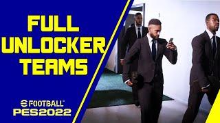 EFOOTBALL 2022 Version 1.0 UNLOCKER TEAMS MOD V1.0