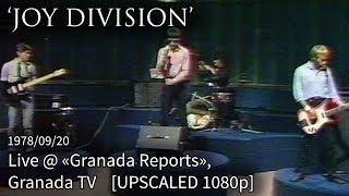 Joy Division - Shadowplay live @ Granada TV Remastered 1080p60fps