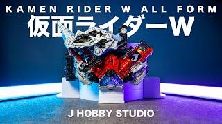 Kamen Rider W DX Doubledriver ver.20th all Form  Unboxing and Henshin sound