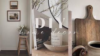 14 DIY Home Decor Ideas  Vintage Inspired Decor  Designer Dupes  Easy & Affordable DIY Ideas