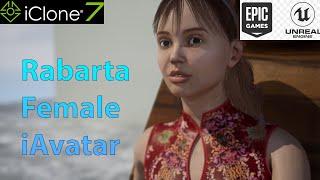 Rabarta Female iAvatar for iClone 7 9