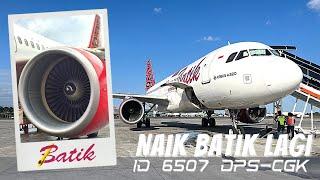 Naik Batik Air Lagi • A320 • ID 6507 • Denpasar  Jakarta  Economy Class