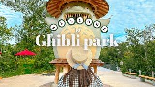 Spend a day at #Ghibli Park with me  Visiting Ghibli themed Cafe Ghibli Park Haul  Japan VLOG