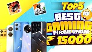 Top 5 Best Gaming Smartphone Under 15000 in 2024  Best Gaming Phone Under 15000 in INDIA 2024