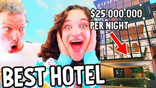 WHO CAN BUILD THE BEST HOTEL in Bloxburg  ROBLOX Gaming w The Norris Nuts