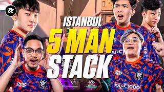 5 Stacking in Istanbul  Paper Rex VALORANT  #pprxteam