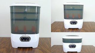 How To Use the Baby Brezza Sterilizer and Dryer Advanced and Review