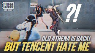 Old ATHENA Is Back But Tencent Hate Me - PUBG MOBILE  SOLO vs SQUADS