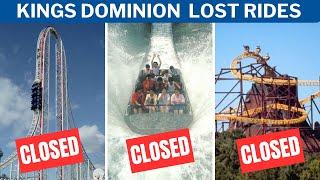 10 LOST Rides of Kings Dominion REVEALED