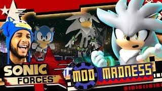 Sonic Forces PC 4K 60FPS Silver the Hedgehog Mod - Mod Madness