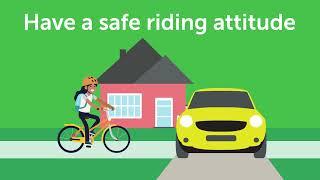 How to be a safe bike rider