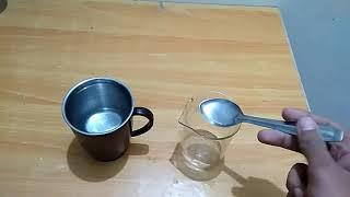 How many ml of water in one tablespoon