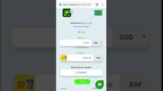 How to sell Bitcoin instantly on Pursa and receive MTN Mobile Money MoMo or Orange Money OM