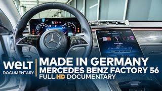 THE SECRETS OF LUXURY SEDANS How S-Class Maybach and EQS are made  WELT Documentary