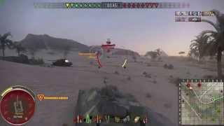 World of Tanks Xbox One. SU-122-44. 4861 damage 2443 XP 5 kills M