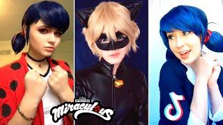 BEST Cosplay Miraculous Ladybug and Chat Noir TikTok 