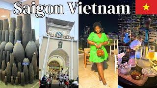 First time in Vietnam  What in the Chaos is going on?  Ben Thanh Market Cu Chi Tunnels & More
