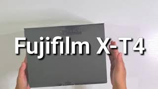 FUJIFILM XT4 MIRRORLESS CAMERA UNBOXING