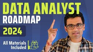 Data Analyst Roadmap 2024  Data Analyst Weekly Study Plan  Free Resources to Become Data Analyst