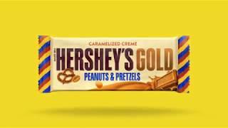 Hershey’s Gold – sweet & salty flavor