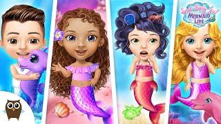 Sweet Baby Girl Mermaid Life  New Makeovers  TutoTOONS