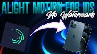 Alight motion for ios No Watermark  alight motion cracked for ios  mobile editing