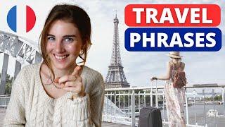 +50 French TRAVEL Phrases  Learn French