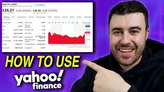 How To Use Yahoo Finance Stock Summary  Stock Market For Complete Beginners