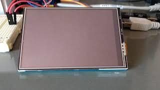 RPi 3.5 inch LCD with STM32F103C8T6