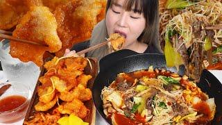 오늘은 마라수혈 하는날 마라탕 꿔바로우 먹방 MUKBANG REALSOUND