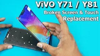 ViVO Y81  Y71 Broken Screen and Touch Combo Replacement  How To Replace Mobile LCD Screen