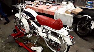 1961 Peugeot BB3 SP  First startup after restauration