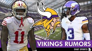 Brandon Aiyuk Trade For Jordan Addison? + T.J. Hockenson Injury Update  Vikings Rumors