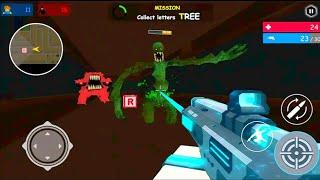 Alphabet Shooter Survival Fps - Full Gameplay - Android Gameplay