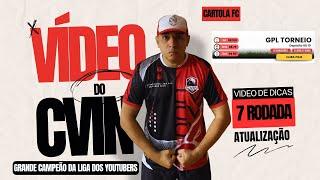 CARTOLA FC 2024  ESSE TIME VAI MITAR NA 7 RODADA