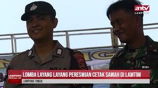 Lomba Layang Layang Peresmian Cetak Sawah Di Lamtim